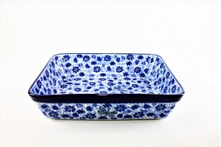 405 Bunzlau Rechthoekige Ovenschaal 1443X Dragon Fly Rechthoekige schalen zonder oor